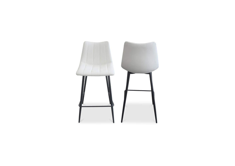 UU-1002-05 Alibi Counter Stool Ivory - Set Of Two