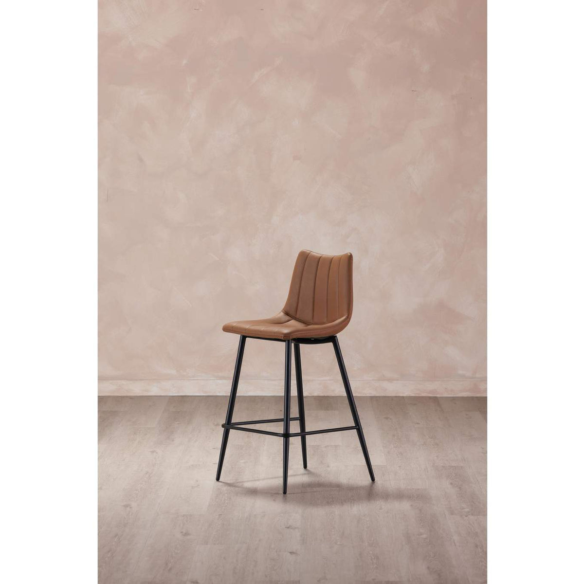 UU-1002-21 Alibi Counter Stool Tan - Set Of Two