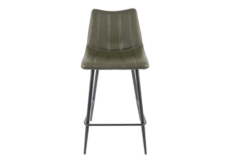 UU-1002-27 Alibi Counter Stool Dark Green - Set Of Two