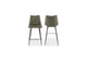 UU-1002-27 Alibi Counter Stool Dark Green - Set Of Two