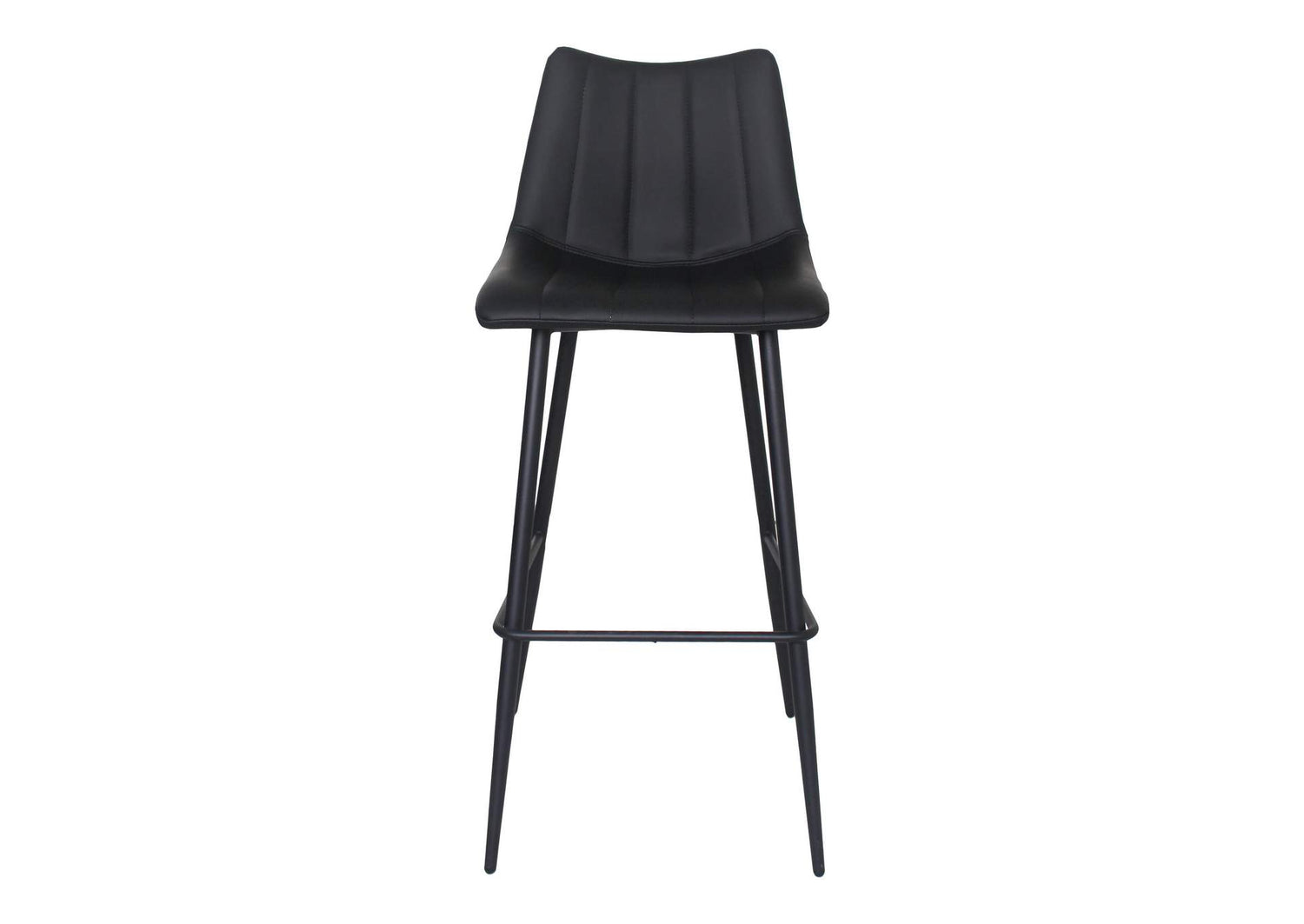 UU-1003-02 Alibi Barstool Matte Black - Set Of Two