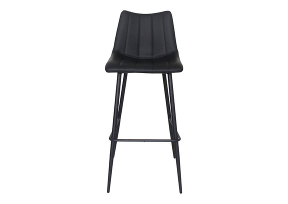 UU-1003-02 Alibi Barstool Matte Black - Set Of Two