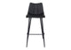 UU-1003-02 Alibi Barstool Matte Black - Set Of Two