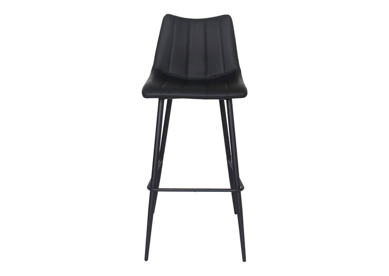 UU-1003-02 Alibi Barstool Matte Black - Set Of Two
