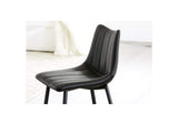 UU-1003-02 Alibi Barstool Matte Black - Set Of Two