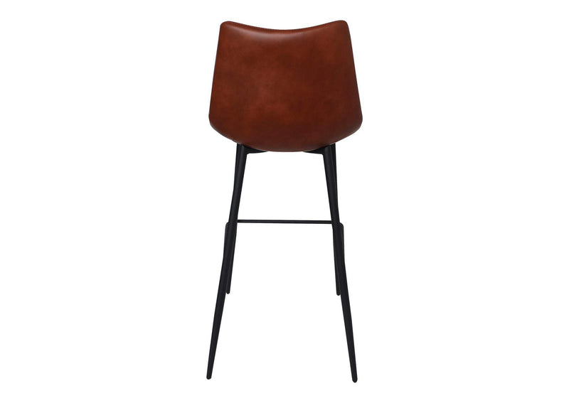 UU-1003-03 Alibi Barstool Brown - Set Of Two