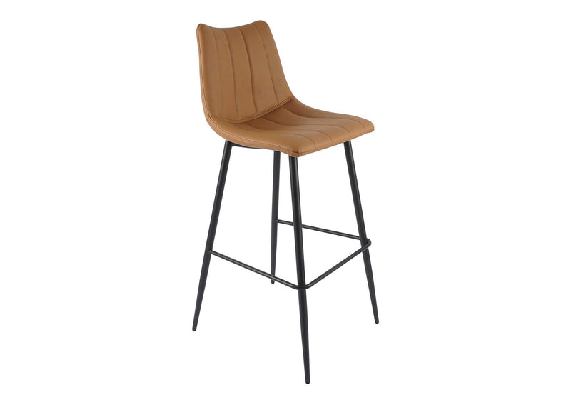 UU-1003-21 Alibi Barstool Tan - Set Of Two