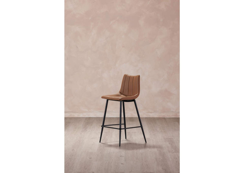 UU-1003-21 Alibi Barstool Tan - Set Of Two