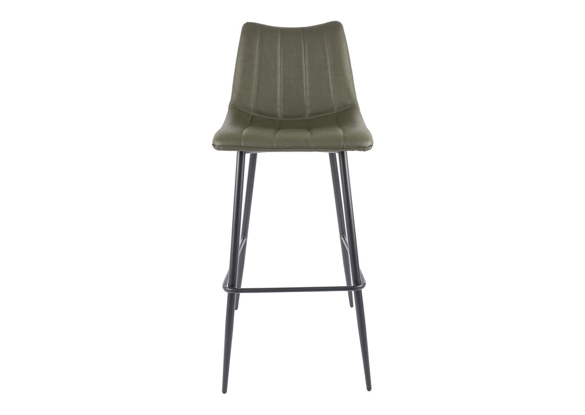 UU-1003-27 Alibi Barstool Dark Green - Set Of Two