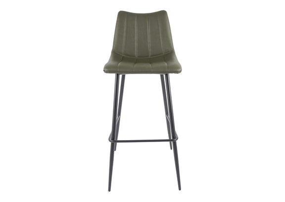 UU-1003-27 Alibi Barstool Dark Green - Set Of Two