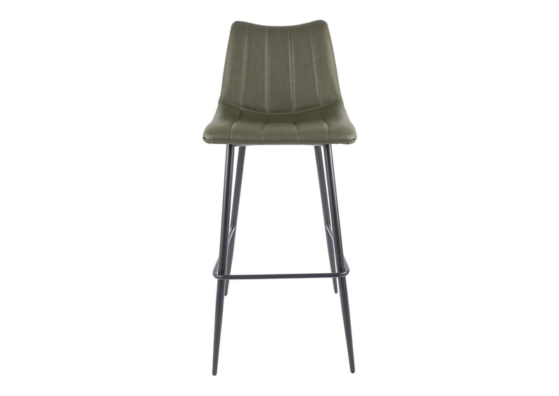 UU-1003-27 Alibi Barstool Dark Green - Set Of Two