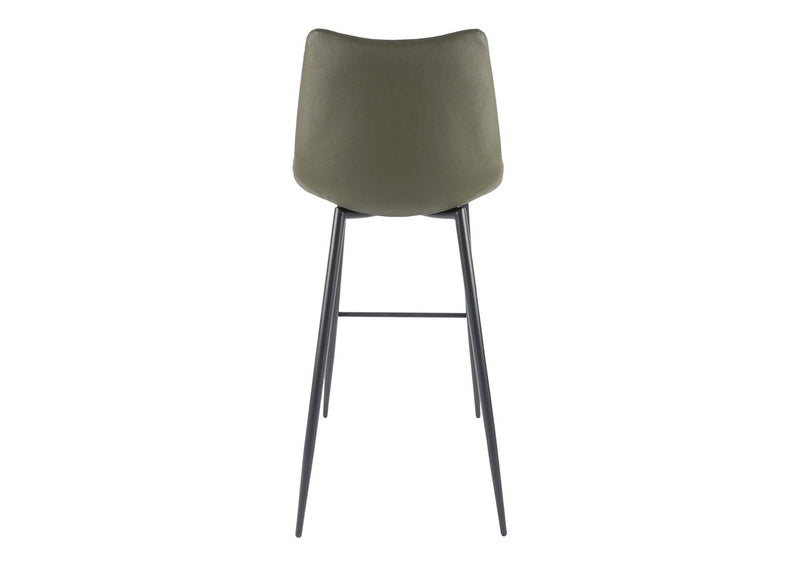 UU-1003-27 Alibi Barstool Dark Green - Set Of Two