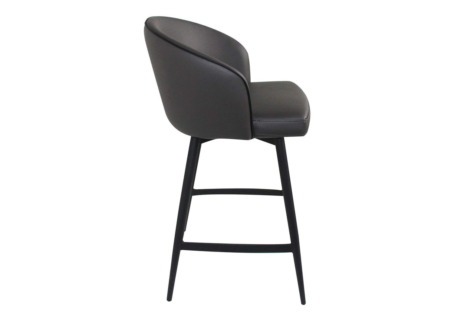 UU-1004-07 Webber Swivel Counter Stool Charcoal