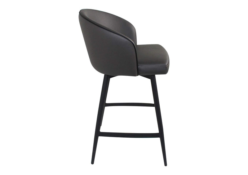 UU-1004-07 Webber Swivel Counter Stool Charcoal