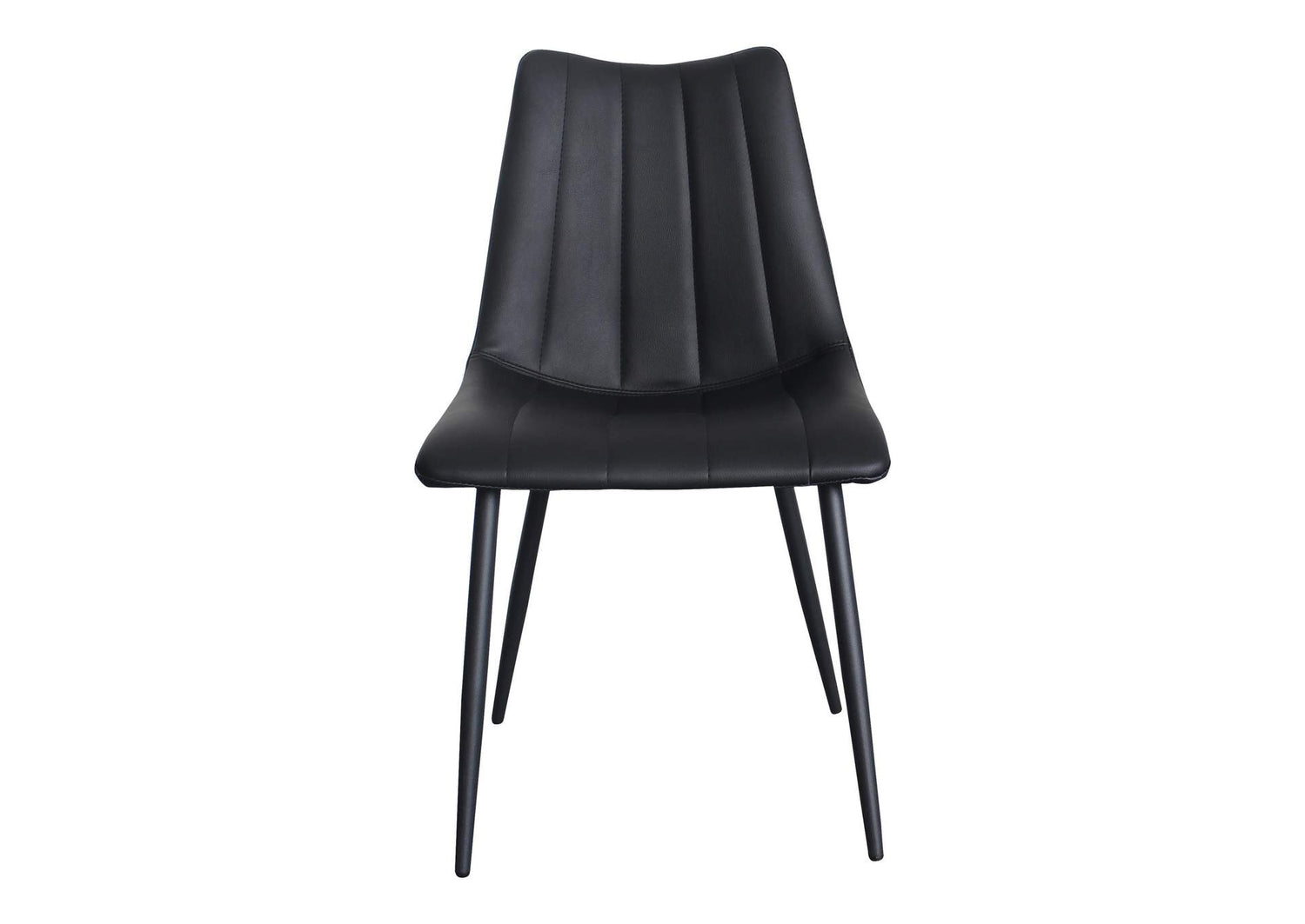 UU-1022-02 Alibi Dining Chair Matte Black - Set Of Two
