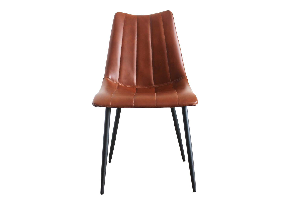 UU-1022-03 Alibi Dining Chair Brown - Set Of Two