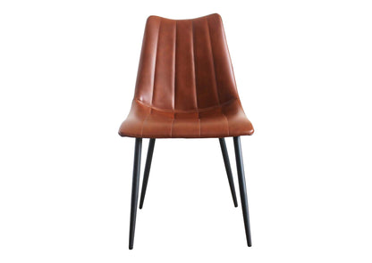 UU-1022-03 Alibi Dining Chair Brown - Set Of Two