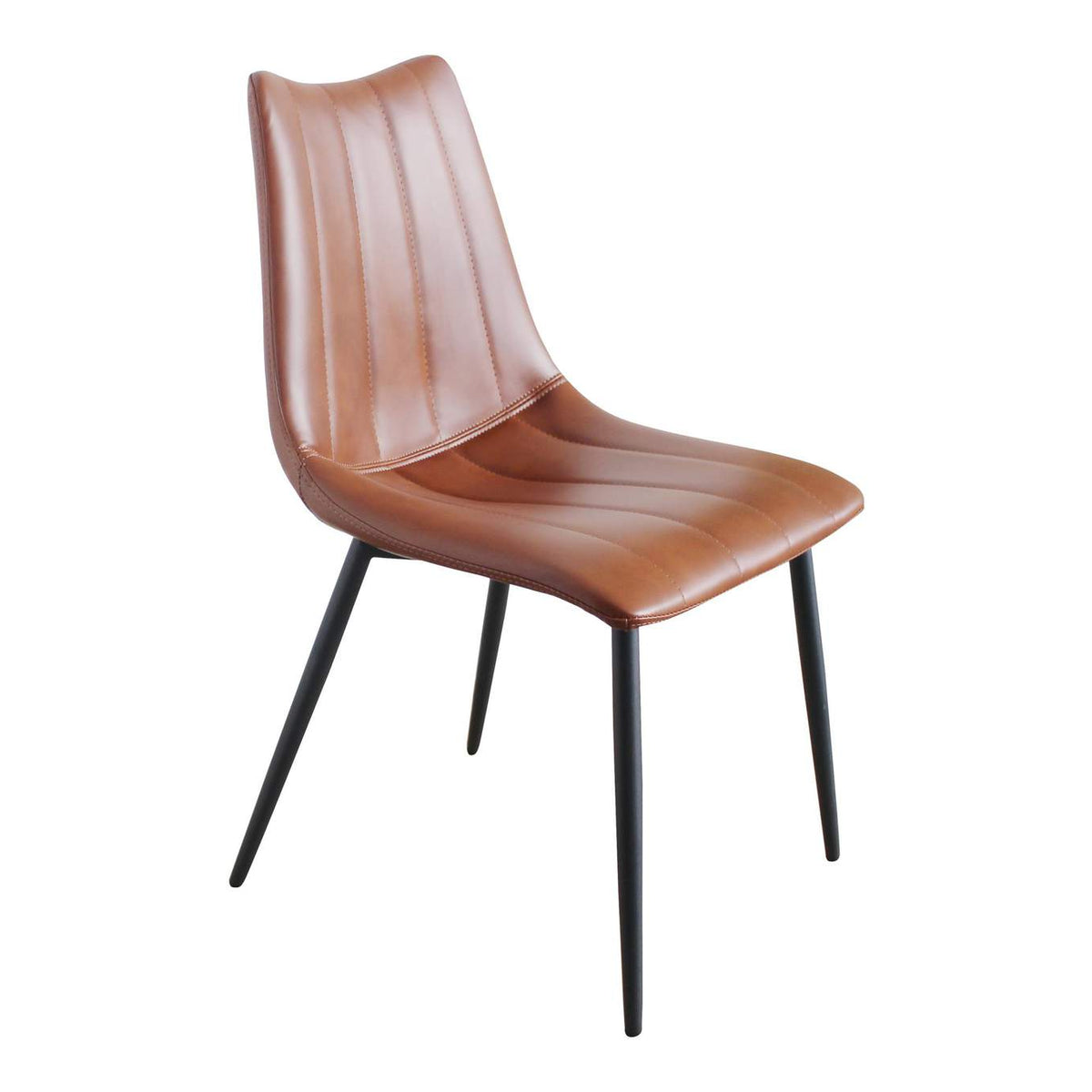 UU-1022-03 Alibi Dining Chair Brown - Set Of Two