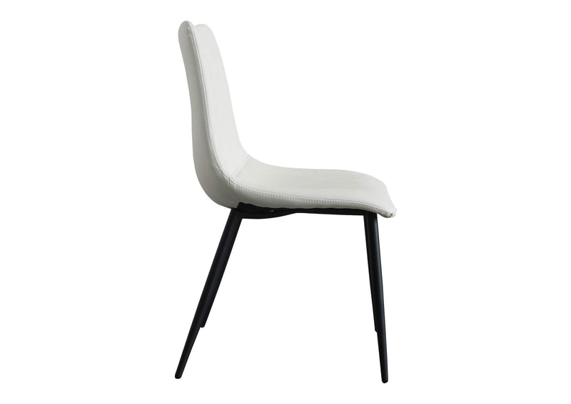 UU-1022-05 Alibi Dining Chair Ivory - Set Of Two