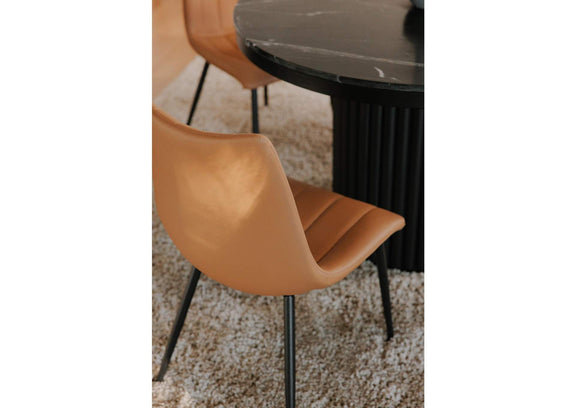 UU-1022-21 Alibi Dining Chair Tan - Set Of Two