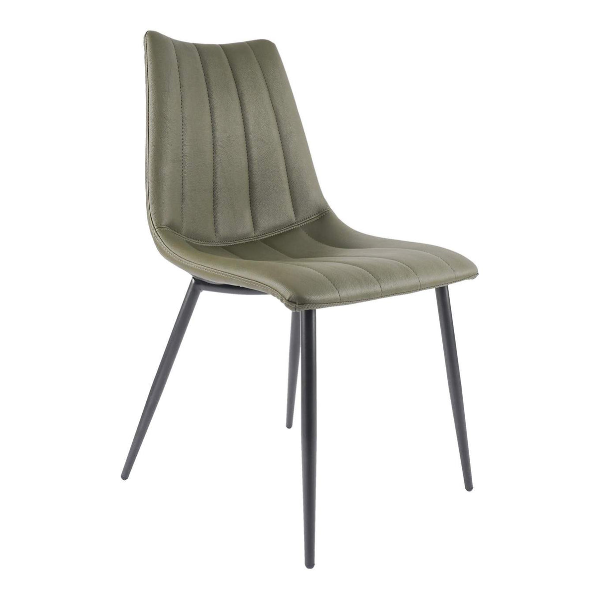 UU-1022-27 Alibi Dining Chair Dark Green - Set Of Two