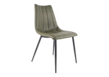 UU-1022-27 Alibi Dining Chair Dark Green - Set Of Two