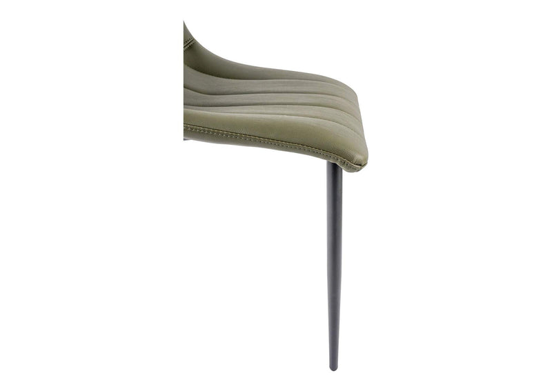 UU-1022-27 Alibi Dining Chair Dark Green - Set Of Two