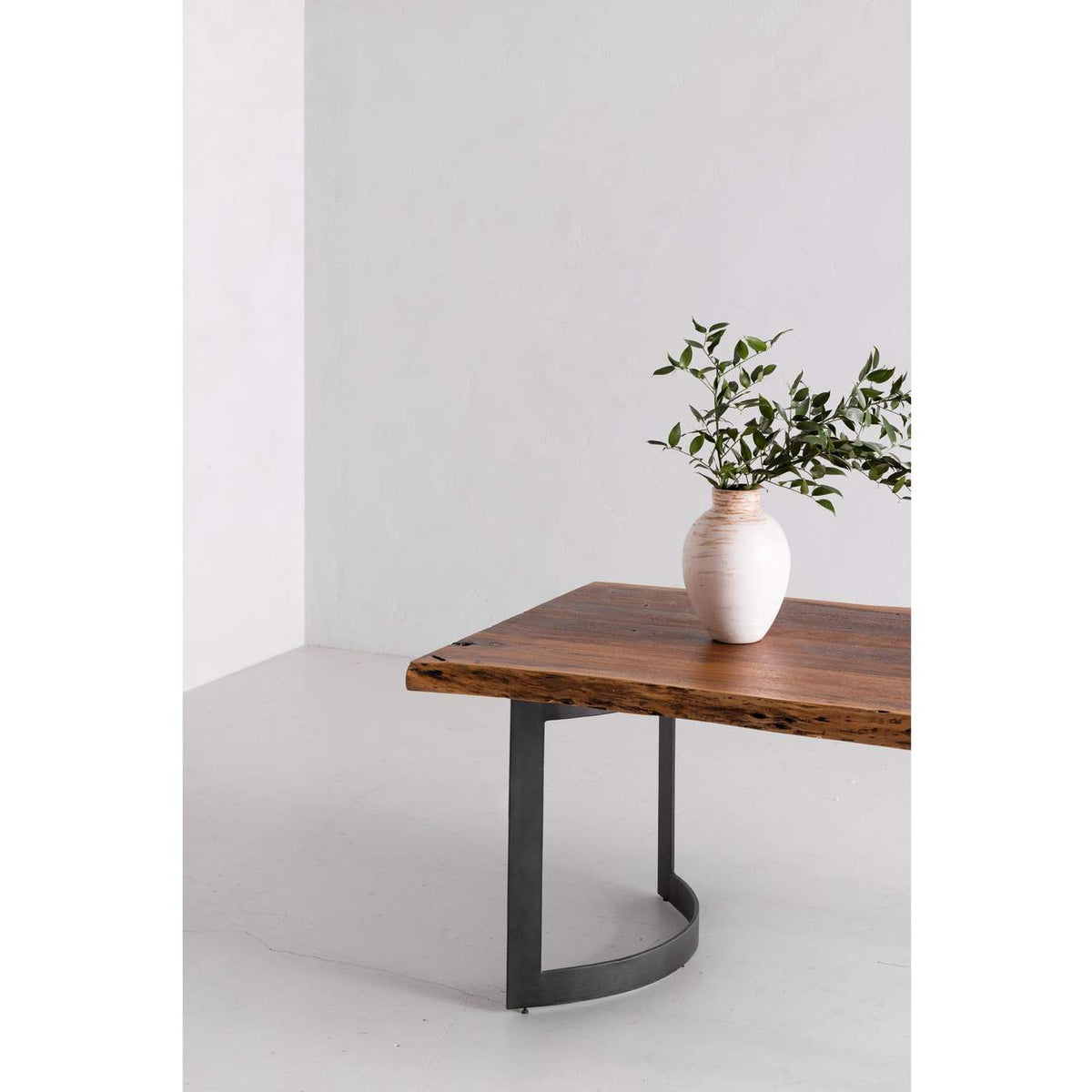 VE-1000-03-0 Bent Dining Table Large Brown
