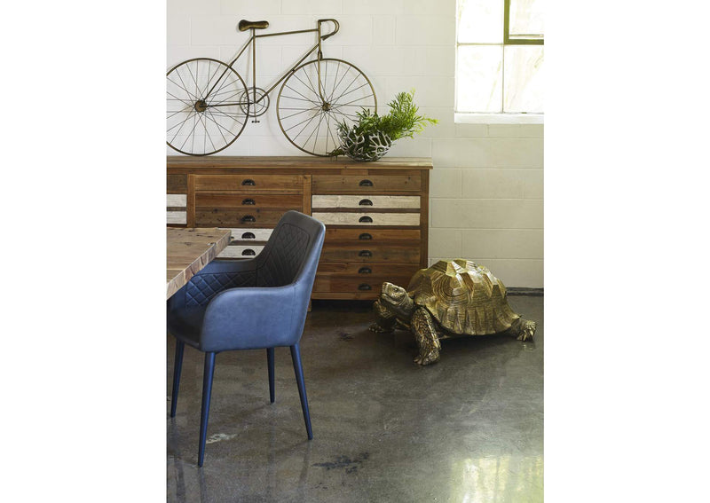 VE-1000-03-0 Bent Dining Table Large Brown