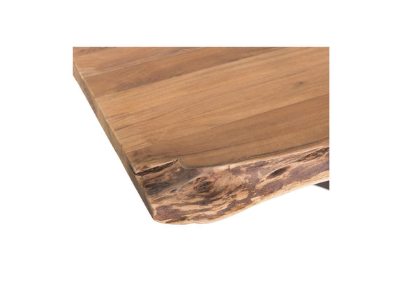 VE-1001-03-0 Bent Small Dining Table Brown
