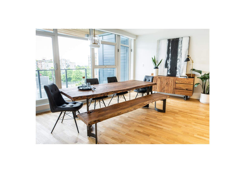 VE-1002-03-0 Bent Bench Small Brown