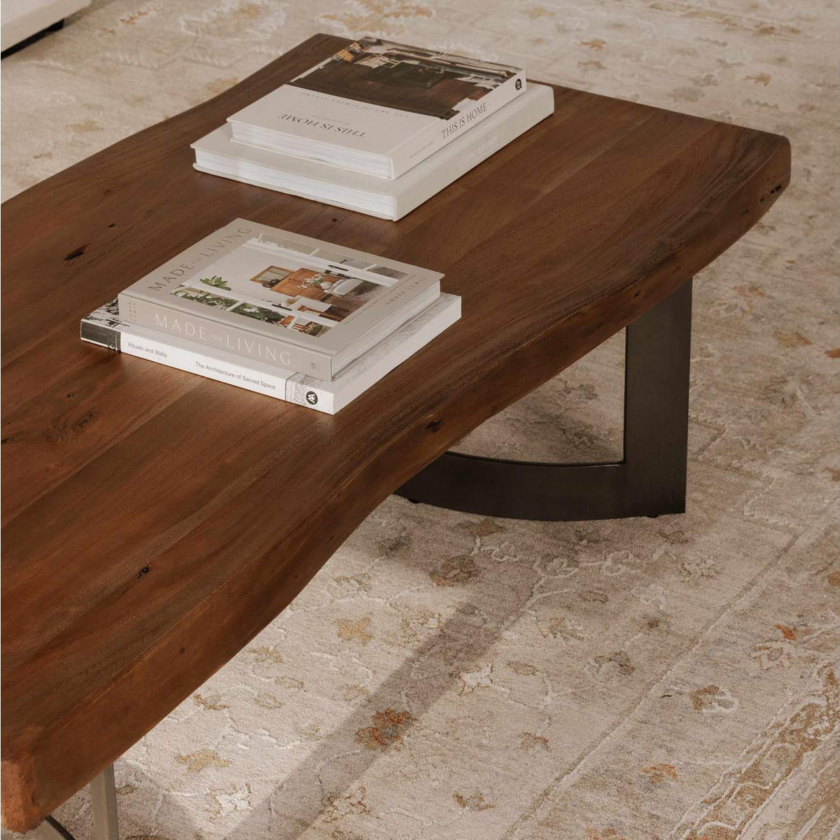 VE-1003-03-0 Bent Coffee Table Brown
