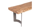 VE-1029-03-0 Bent Bench Large Brown