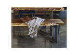 VE-1029-03-0 Bent Bench Large Brown