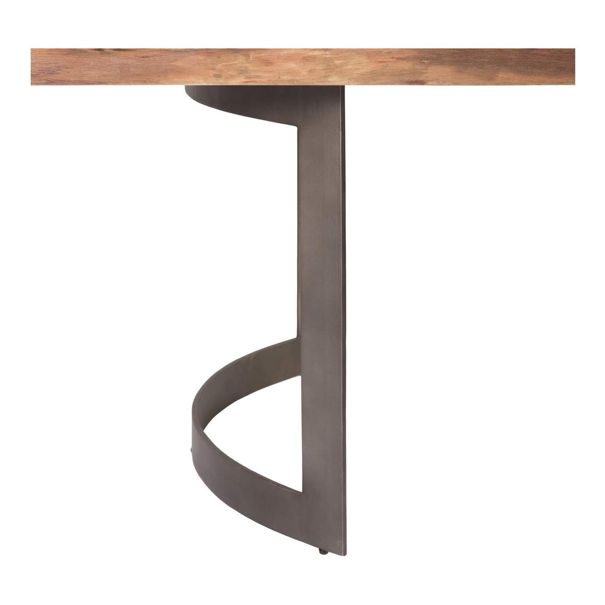 VE-1036-03-0 Bent Dining Table Extra Small Brown