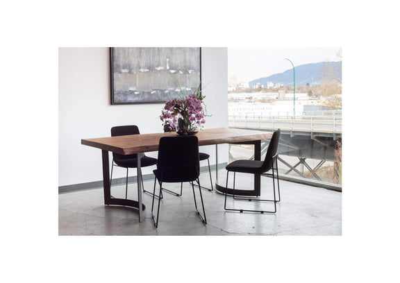 VE-1036-03-0 Bent Dining Table Extra Small Brown