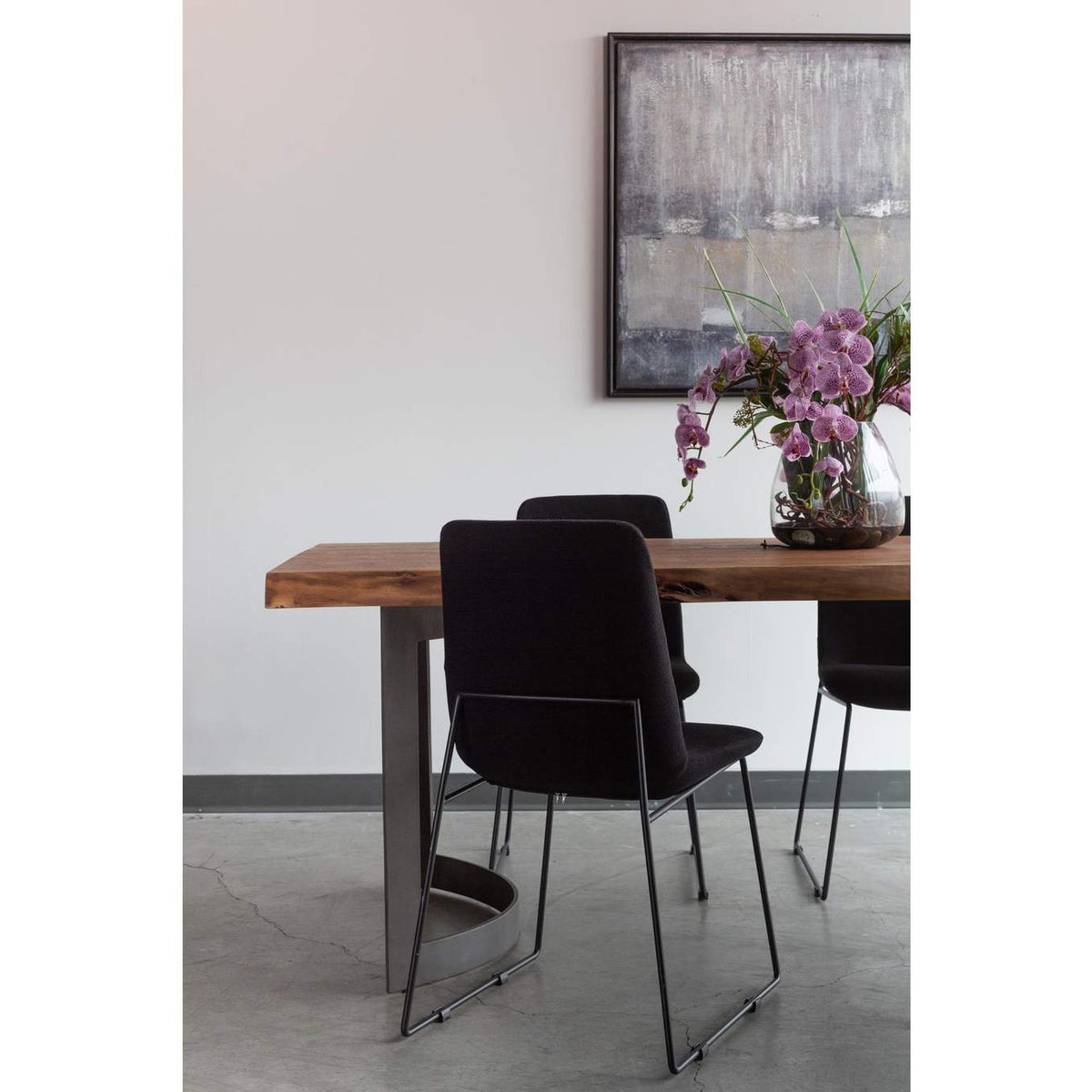 VE-1036-03-0 Bent Dining Table Extra Small Brown
