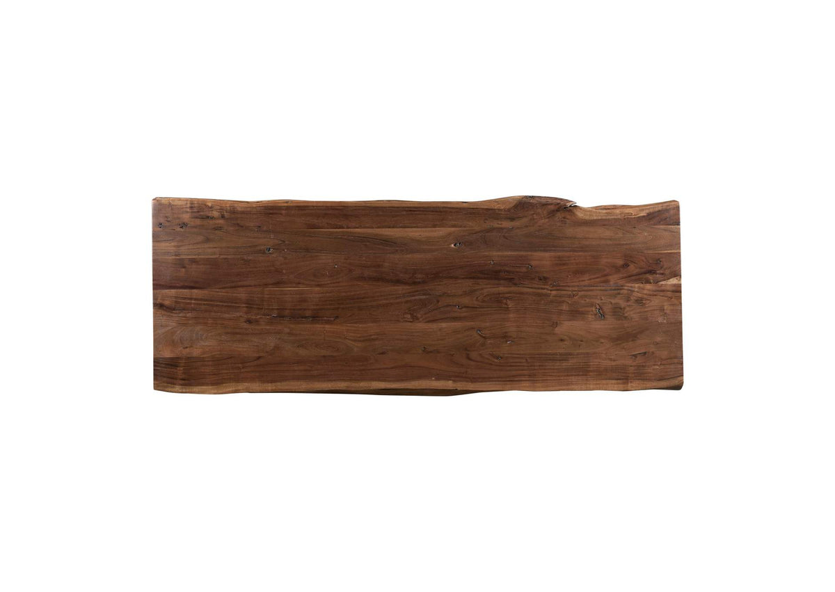VE-1039-03-0 Bent Counter Table Brown
