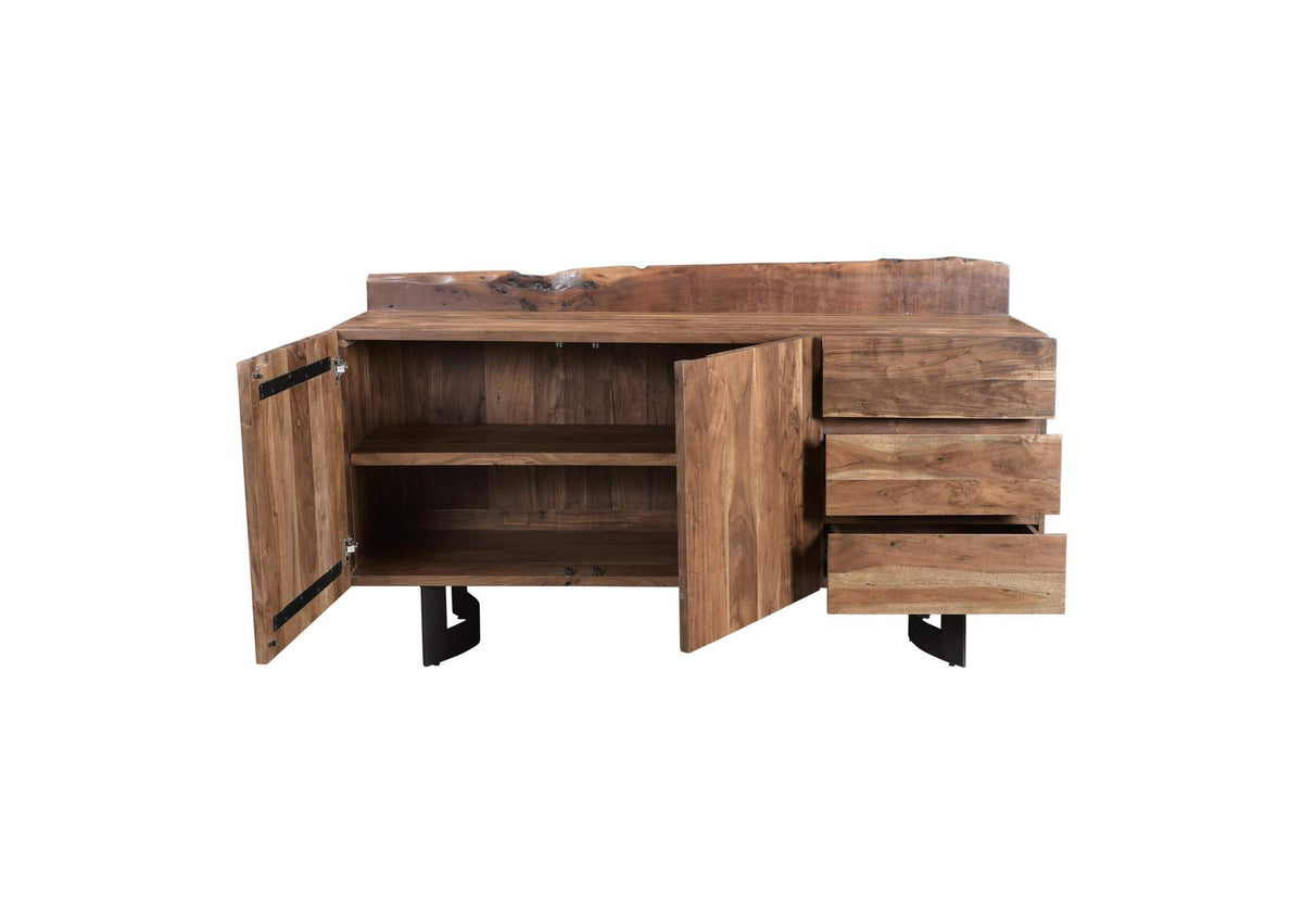 VE-1040-03 Bent Sideboard Brown