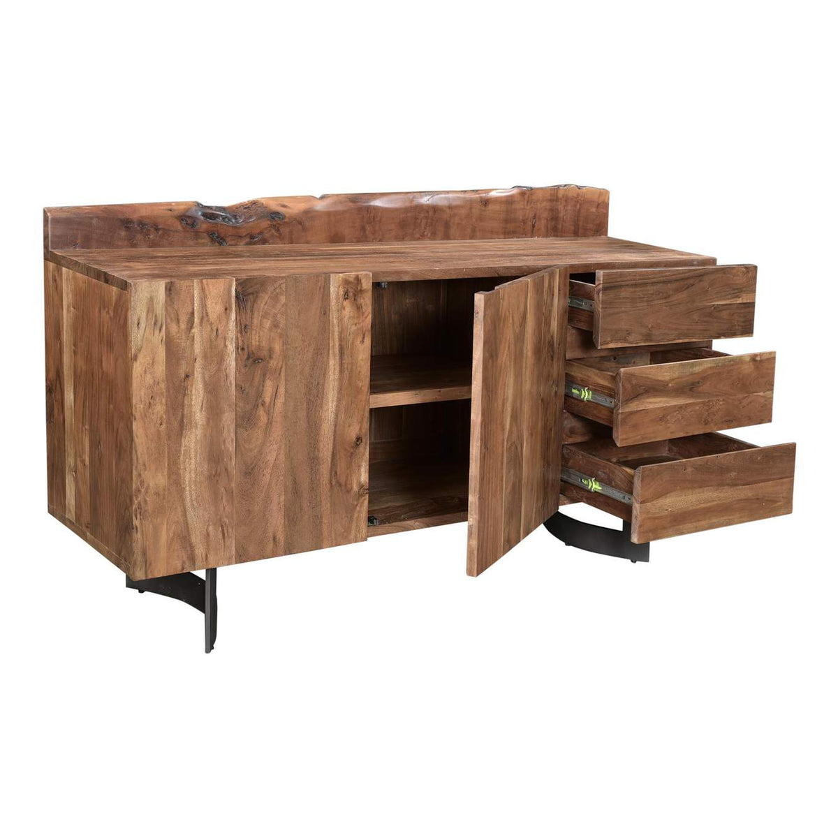 VE-1040-03 Bent Sideboard Brown