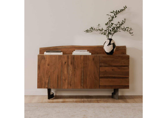 VE-1040-03 Bent Sideboard Brown