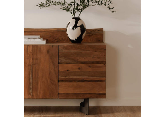 VE-1040-03 Bent Sideboard Brown