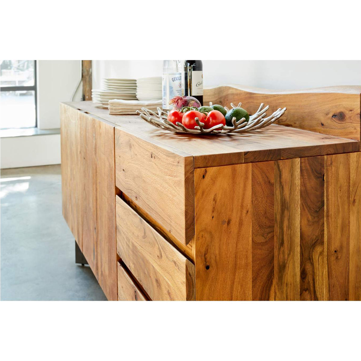 VE-1040-03 Bent Sideboard Brown