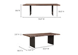 VE-1084-03-0 Howell Dining Table Natural