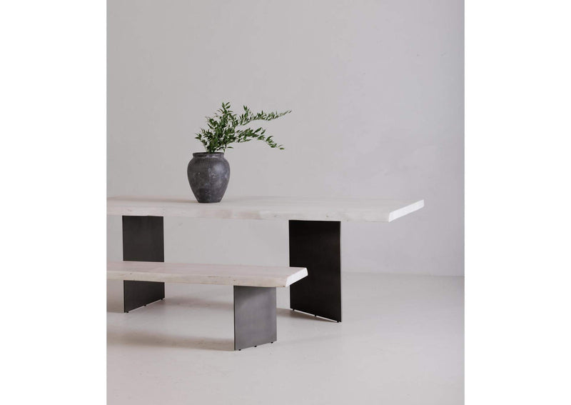 VE-1085-18-0 Evans Dining Table White