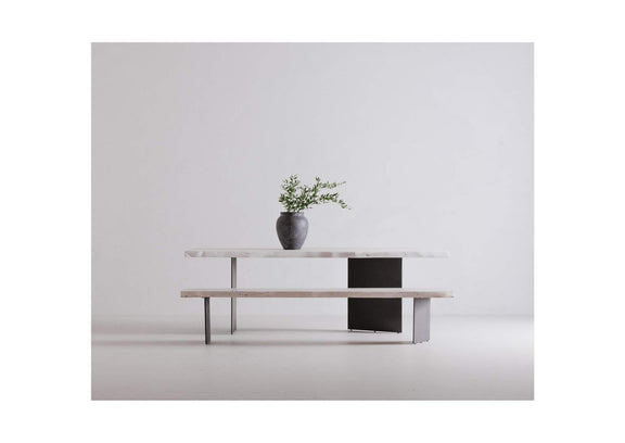 VE-1085-18-0 Evans Dining Table White