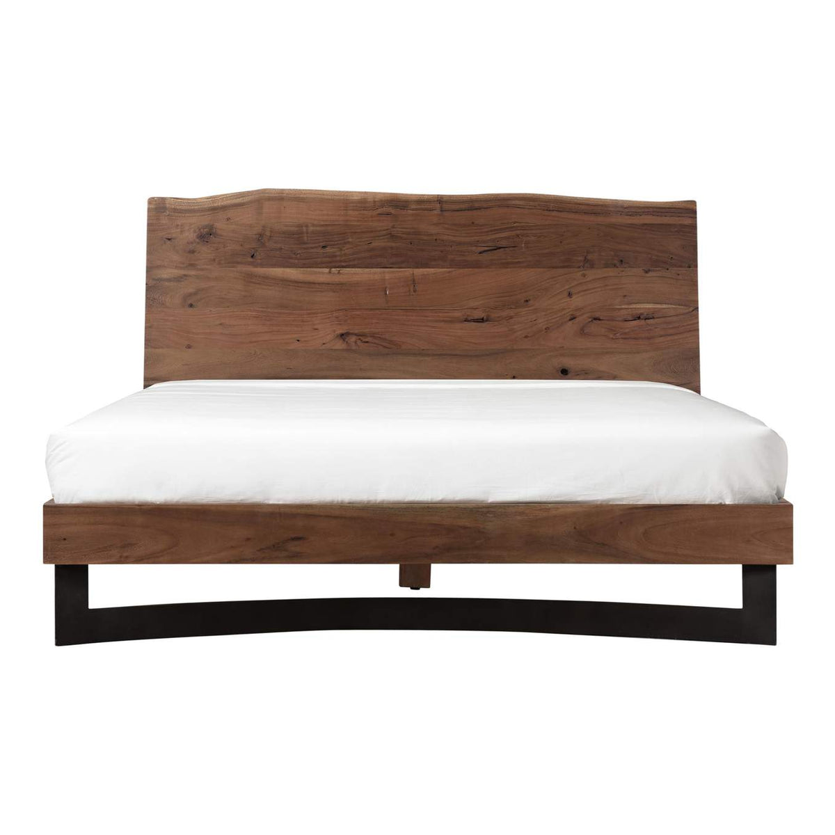 VE-1087-03-0 Bent Queen Size Bed Brown