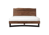 VE-1087-03-0 Bent Queen Size Bed Brown