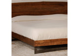 VE-1088-03-0 Bent King Size Bed Brown