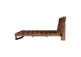 VE-1088-03-0 Bent King Size Bed Brown